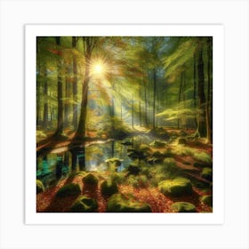 Autumn Forest Art Print