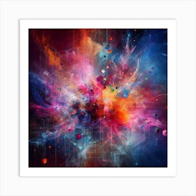 Explosion 3 Art Print