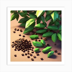 Coffee Beans 87 Art Print