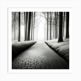 Walk In The Woods Art Print