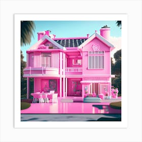 Barbie Dream House (869) Art Print