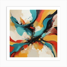 Abstract Painting Art Print 2 1 Art Print