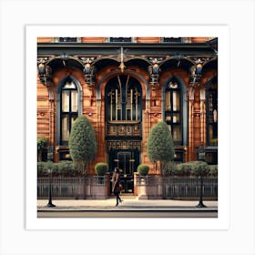 Mansion Stock Videos & Royalty-Free Footage Art Print