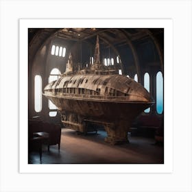 Star Wars Submarine Art Print