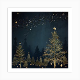 Elegant Christmas Design Series080 Art Print