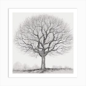 Bare Tree 5 Art Print