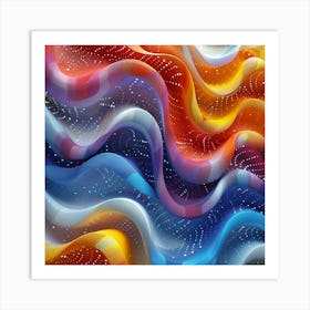 Abstract Background 373 Art Print