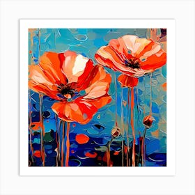 Poppies 36 Art Print