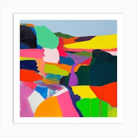 Abstract Travel Collection Great Britain 3 Art Print