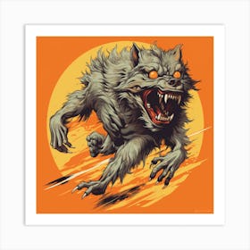 Werewolf Art Print