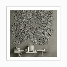 Flower Wall Art 2 Art Print