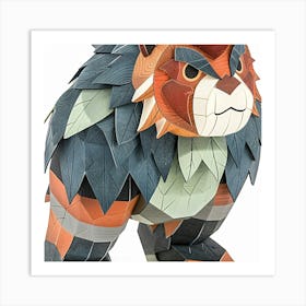 Legend Of Lion Art Print