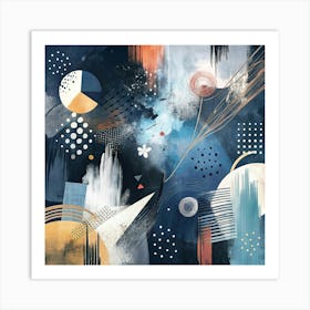 Abstract Painting 245 Art Print