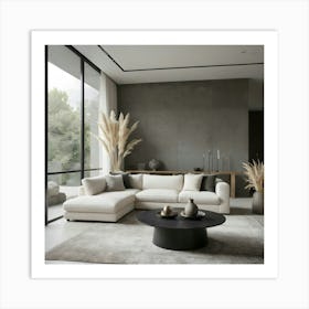 Modern Living Room 142 Art Print