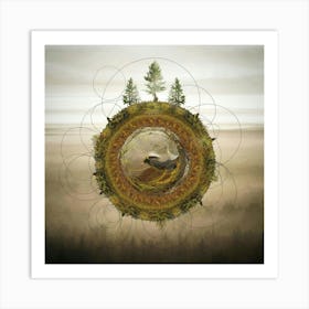 Bird In The Sky Art Print