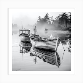 Boats Fine Art Posters By Csaba Fikker For Ai Art Depot 28 Art Print