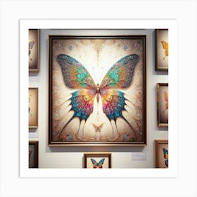 Beautiful Butterfly Art 7 Art Print