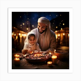 Celebration Joy Festivity Islam Culture Happiness Family Unity Blessings Ramadan Tradition (3) Art Print