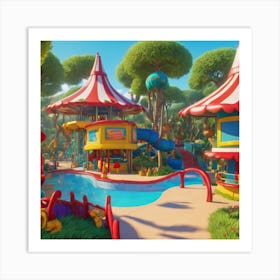 Child'S Playground Art Print