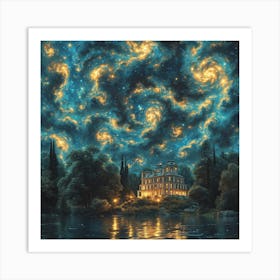 Starry Night Art Print