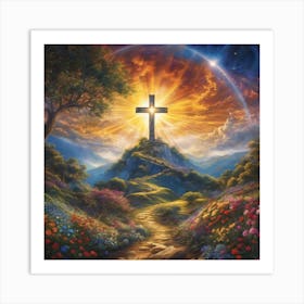 Cross Of Christ 2 Art Print