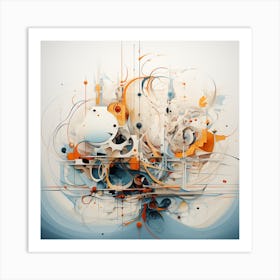 Abstract And Surreal Art Series By Csaba Fikker 001 Art Print