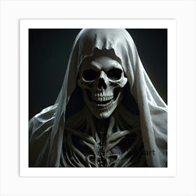 Skeleton 9 Art Print