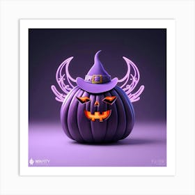 Halloween Pumpkin 2 Art Print