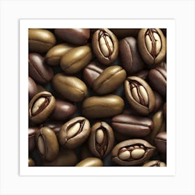 Coffee Beans 422 Art Print