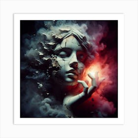 'Darkness' Art Print