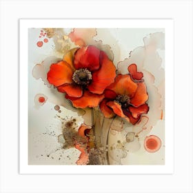 Poppies 1 Art Print