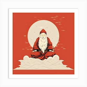 Santa Claus 8 Art Print