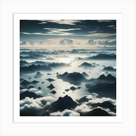 View From The Clouds Art Print