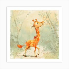 Giraffe 1 Art Print