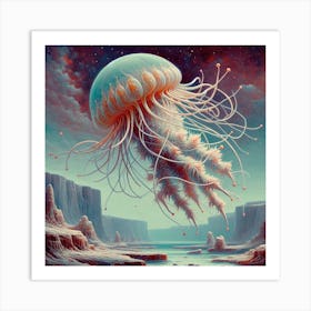 Jellyfish Art Print