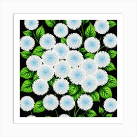 Chrysanthemums 40 Art Print