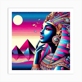 Cleopatra Portrait Artwork 181 Art Print