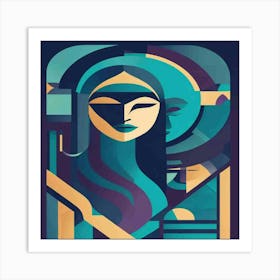 Egyptian Woman 1 Art Print