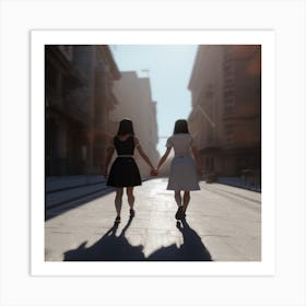 Sisters 3 ( Fromhifitowifi ) Art Print