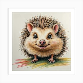 Hedgehog 48 Art Print