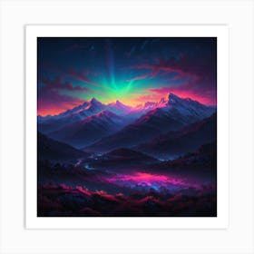 Ethereal Landscape 7 Art Print