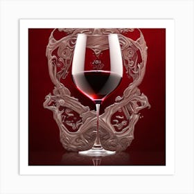 Glass Of Wine Art Print