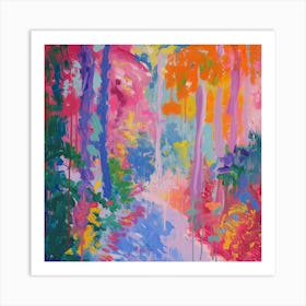 Colourful Gardens Claude Monet Foundation Gardens France 7 Art Print