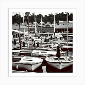 The Old Marina~Reimagined By Hall-O-Gram Creations, HallOGram, hallogramcreations, hallogram 17 Art Print