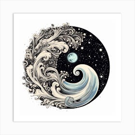 Yin Yang 38 Art Print