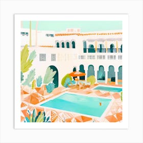 Middle east art Art Print