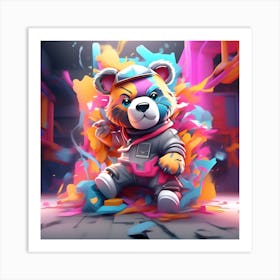 Teddy Bear Art Print