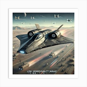 Vx S5 Toxic Mirage Stealth Capabilities Art Print