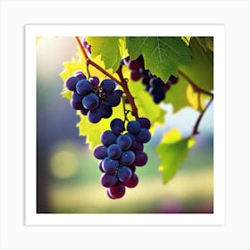 Grapes On The Vine 31 Art Print