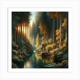 Forest 9 Art Print